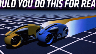 Here's How You Could Have A Tron Light-Cycle Battle In Real Life
